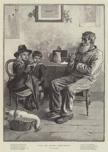 Con los cumplidos del escudero de William Rainey